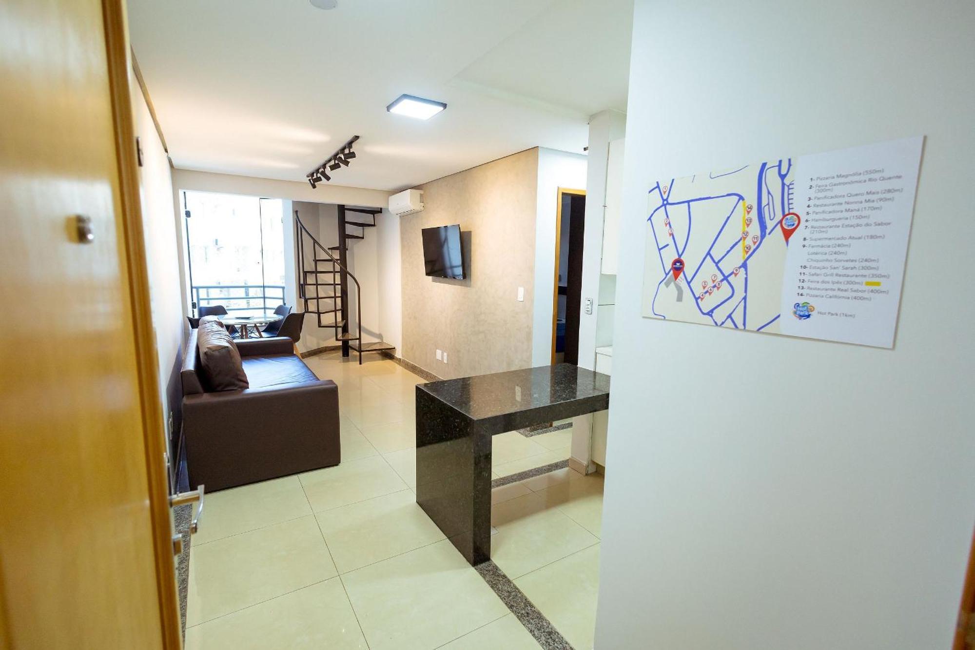 Thermas Paradise - Rio Quente- Duplex 3 Quartos Com Hidromassagem Ngoại thất bức ảnh